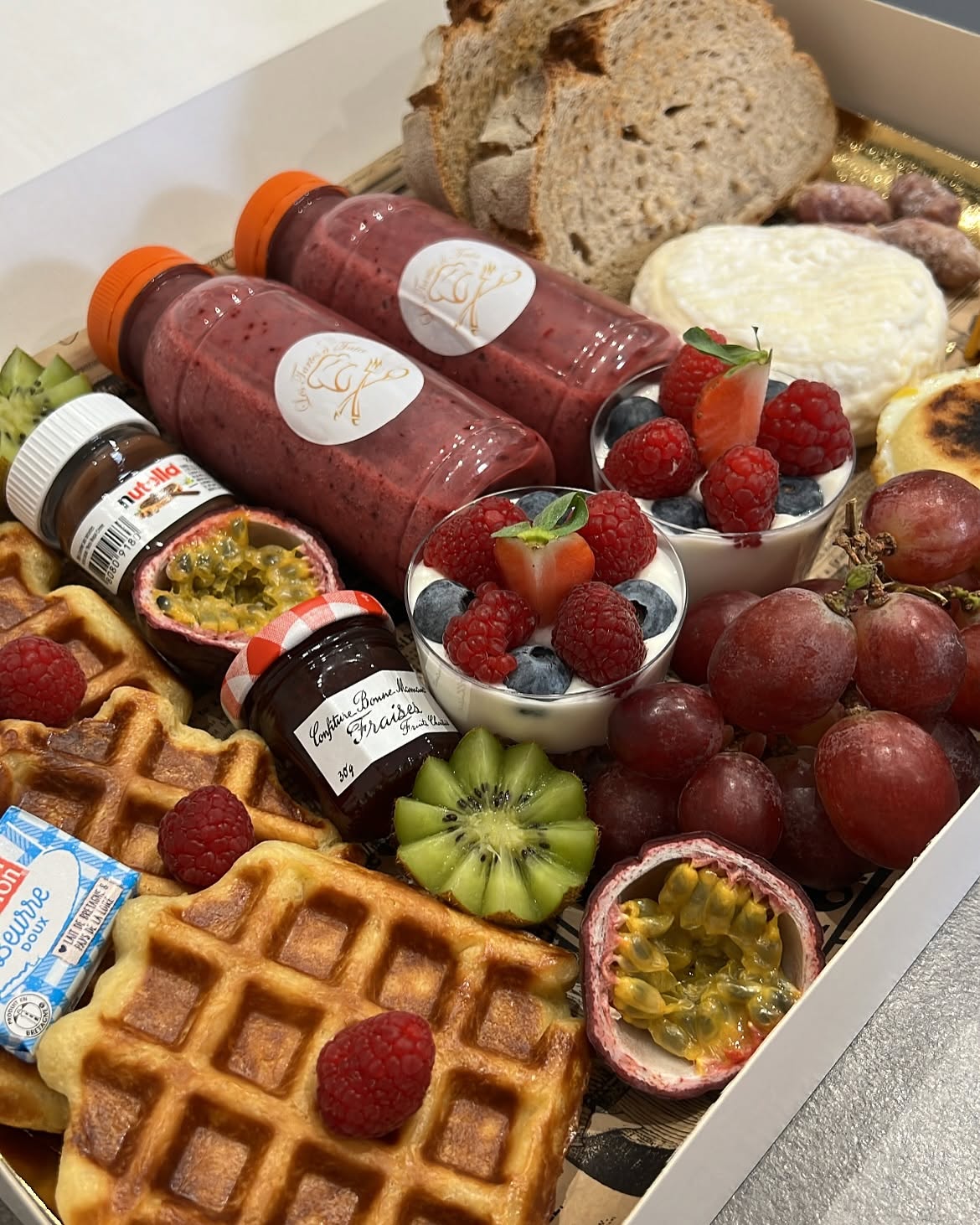 Buffet salé et sucré à partager
