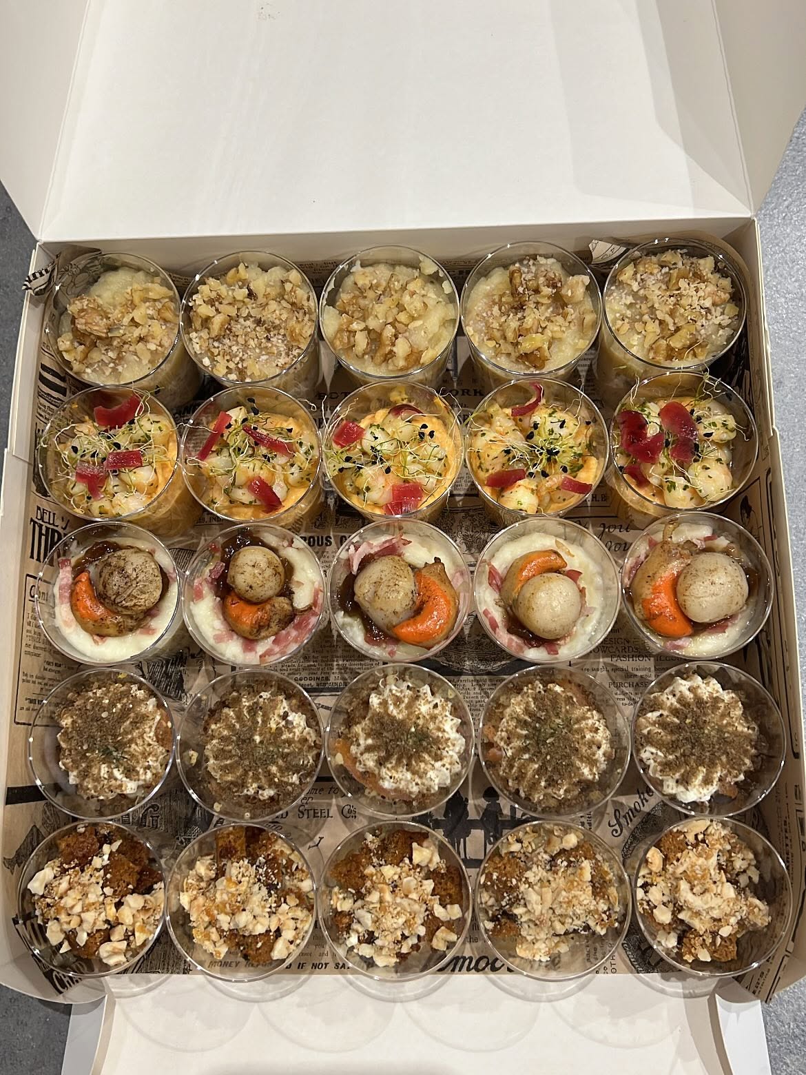 Buffet salé et sucré à partager
