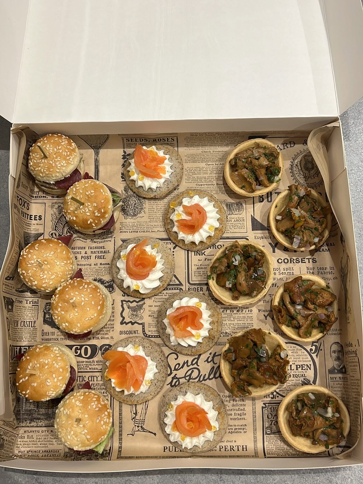 Buffet de bouchées