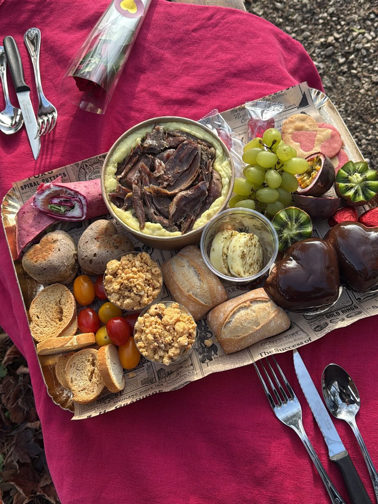 Buffet salé et sucré à partager